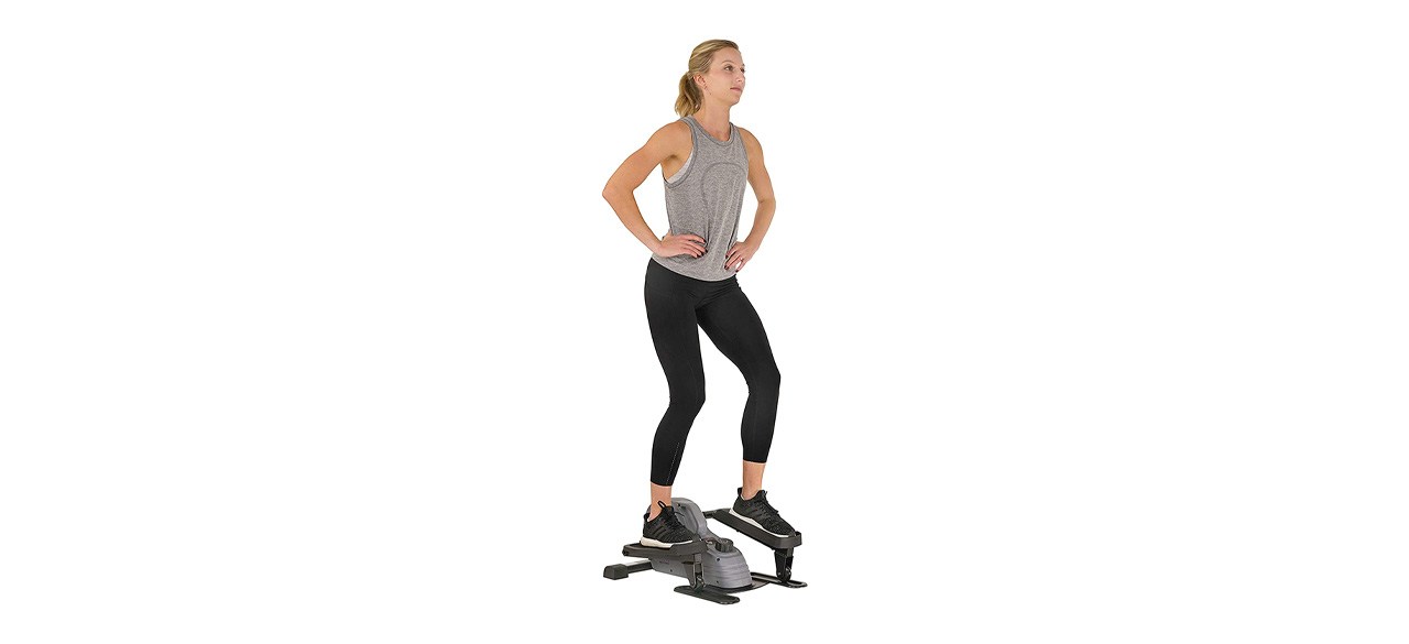 Best Sunny Health & Fitness Magnetic Underdesk Standing Elliptical