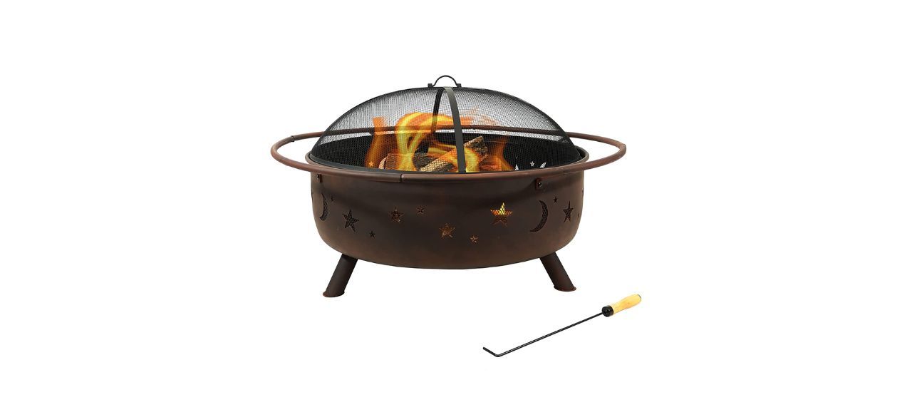 Best Sunnydaze Cosmic Fire Pit for Outdoors