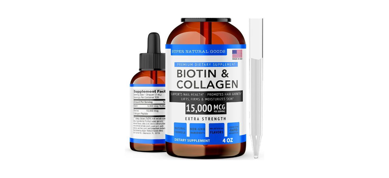 Super Natural Goods Liquid Biotin & Collagen Drops