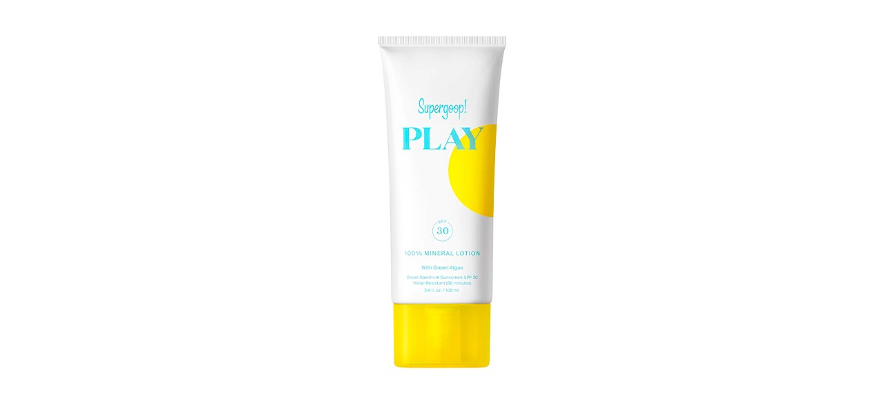 Best Supergoop Play 100% Mineral Lotion SPF 30