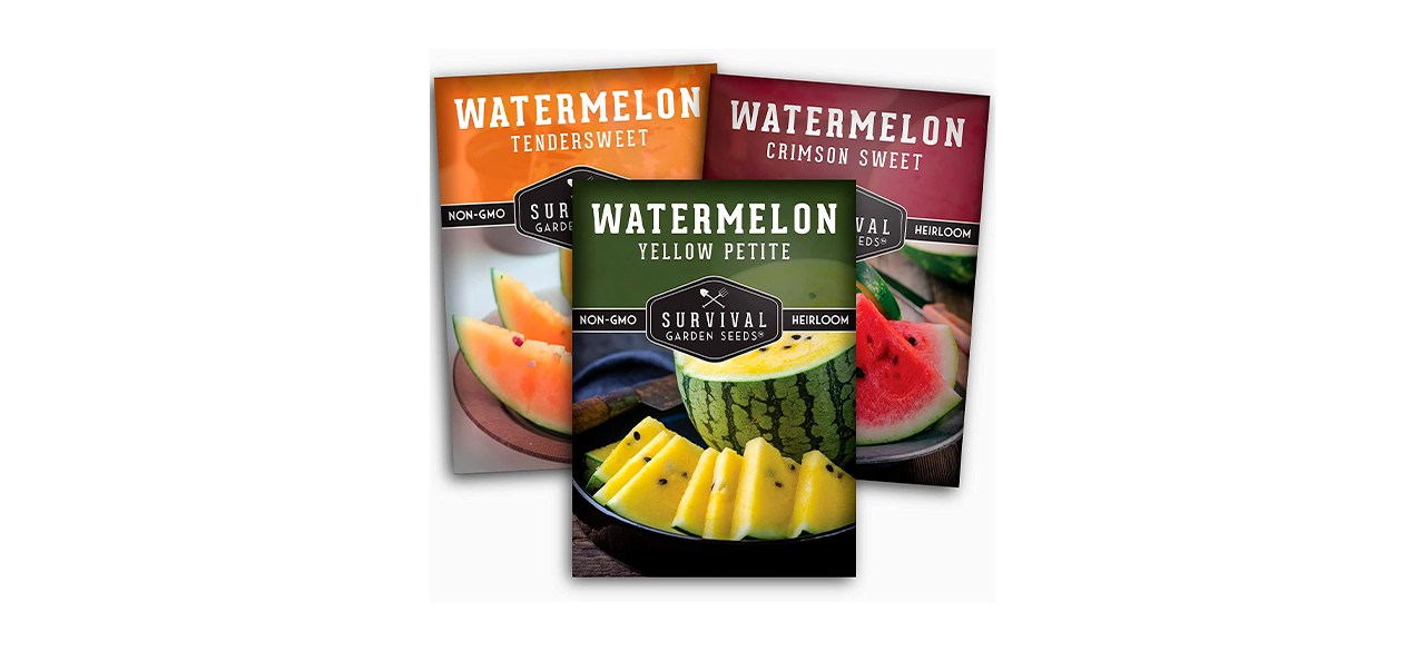 Best Survival Garden Seeds Tri-Color Watermelon Collection