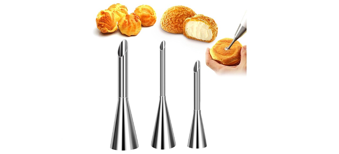 Suuker Three-Piece Pastry Filling and Decorating Tips