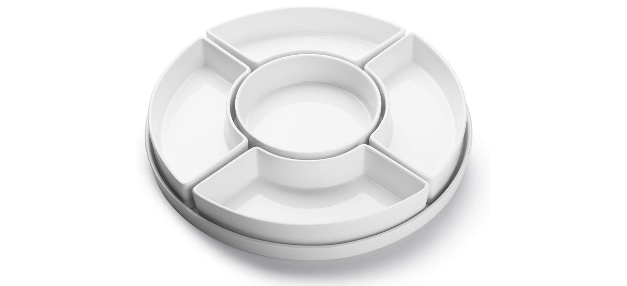 Sweese Porcelain Divided Serving Platter
