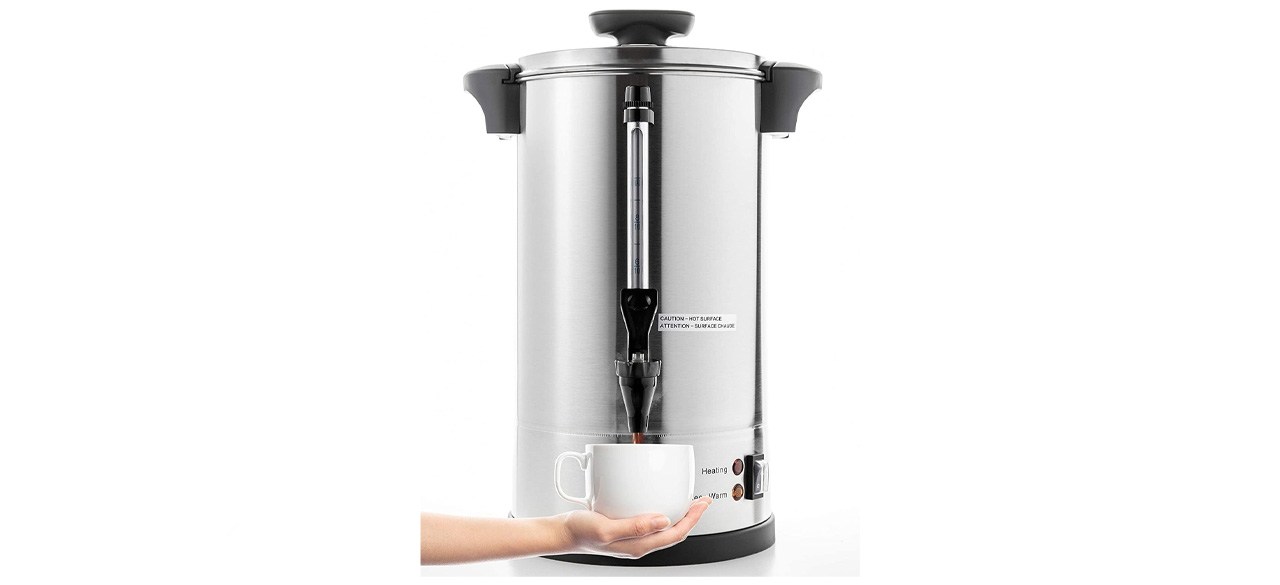 SYBO Commercial-Grade Stainless Steel Percolate Coffee Maker