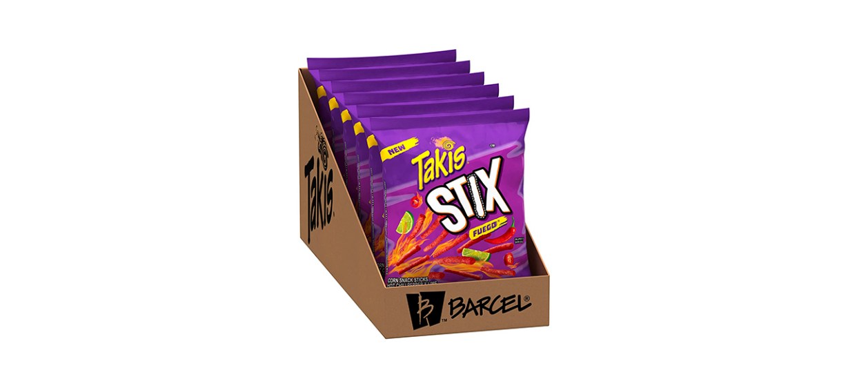 最好的Takis Stix Fuego玉米棒