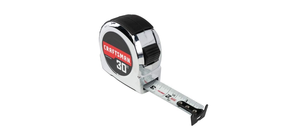 Craftsman's 30-foot tape measure