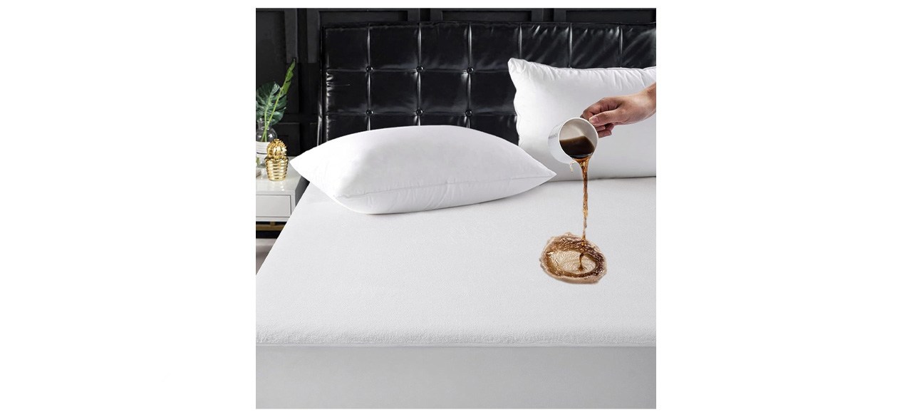 TASTELIFE Deep Pocket Waterproof Mattress Protector