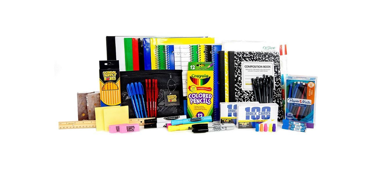 School Supply Boxes Ultimate High School and College Essentials Kit