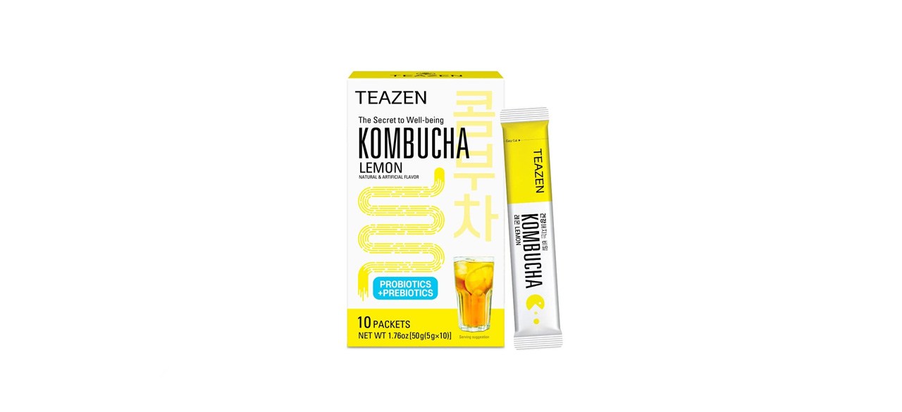 best Teazen Kombucha Tea Lemon Flavor