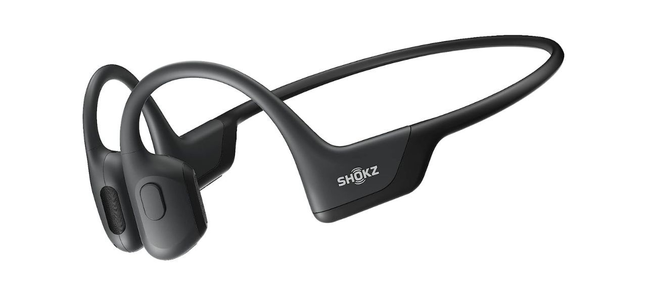 Shokz OpenRun Pro black ear conductor headphones