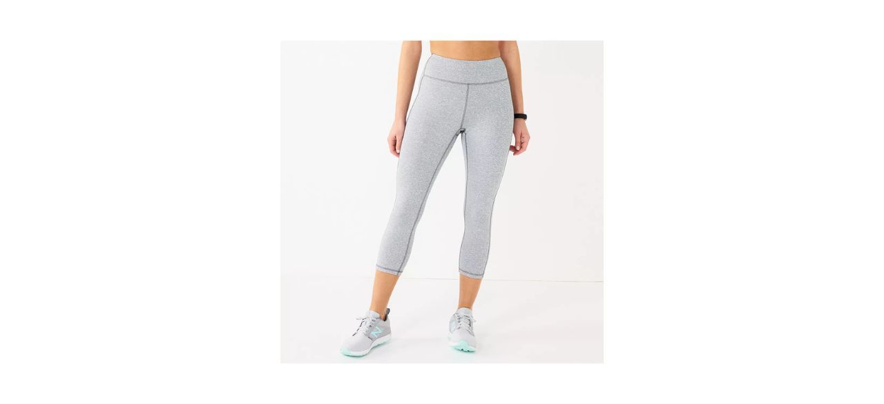 Best Tek Gear Pocket High-Waisted Capri Legging