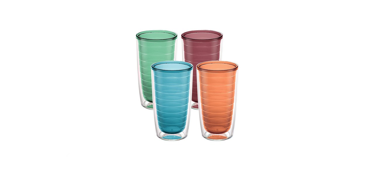 best Tervis Clear & Colorful Tumbler Set