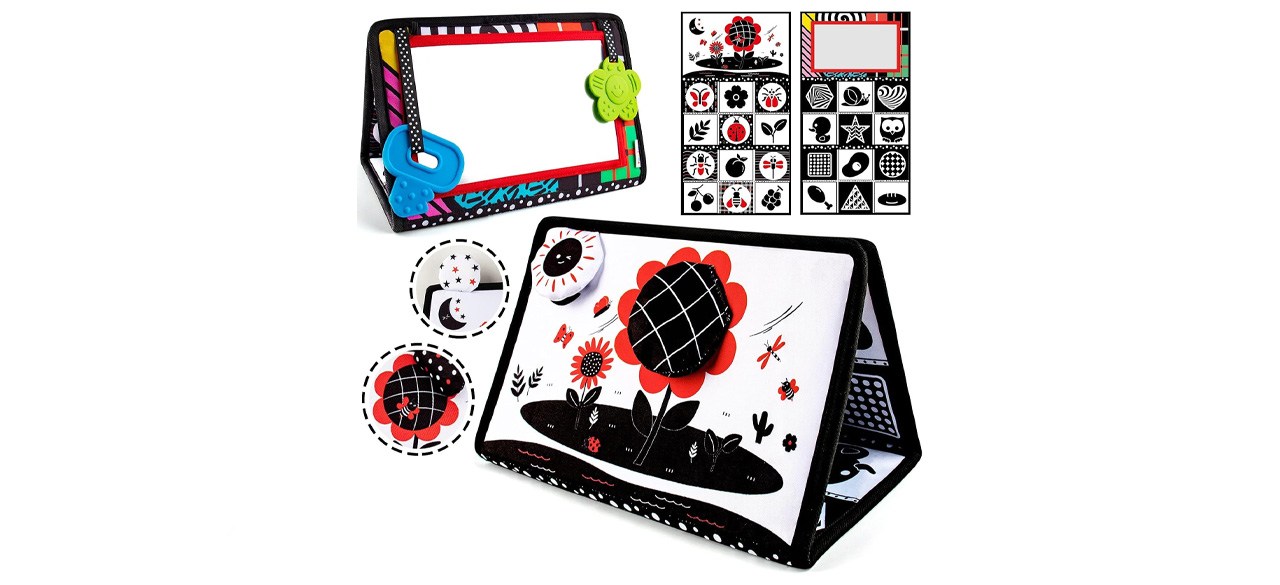 Teytoy High Contrast Sensory Tummy Time Mirror