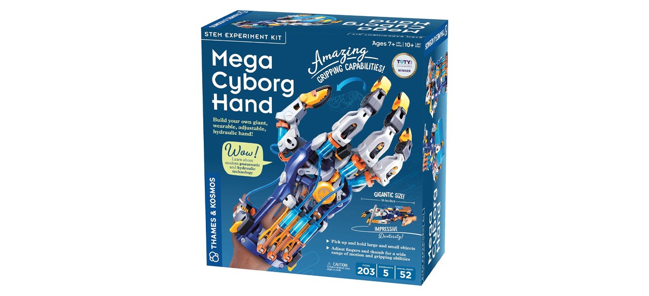 Thames and Kosmos Mega Cyborg Hand STEM Experiment Kit