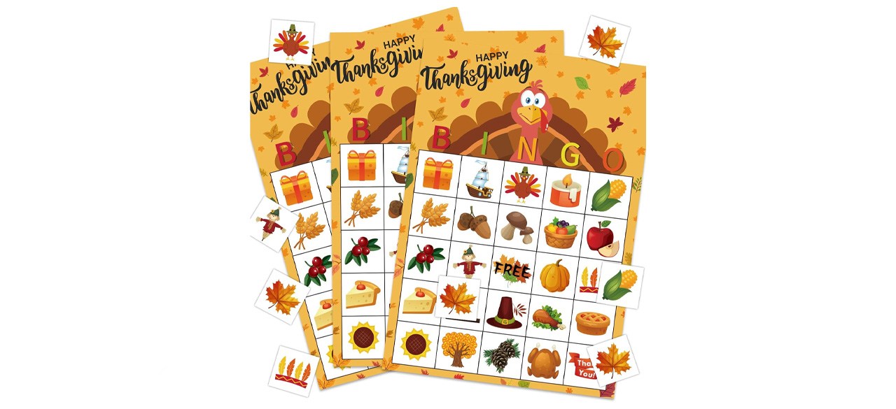 Thanksgiving Bingo Cards