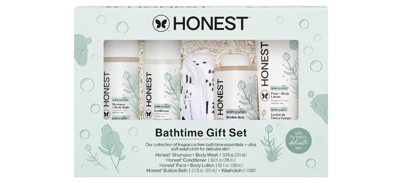 The Honest Company Fragrance-Free Bathtime Gift Set