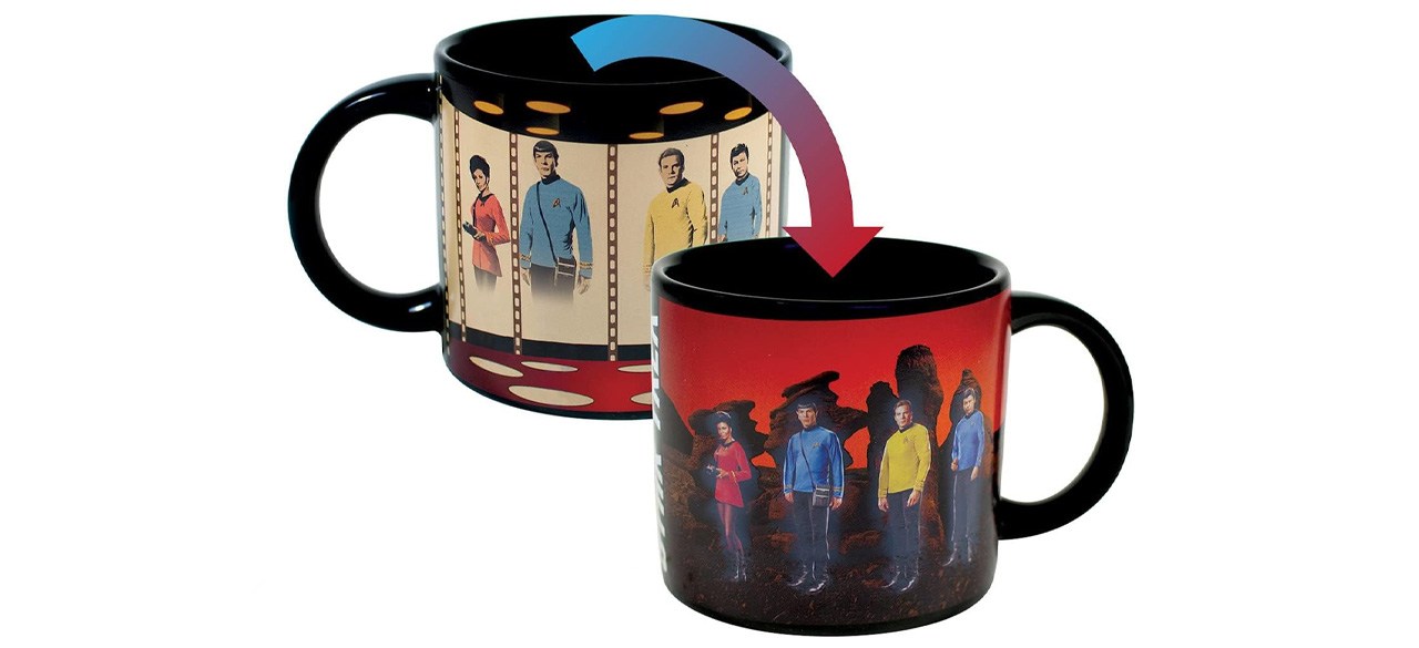 Caneca de troca de calor Baker Philosophers Guild Star Trek Transporter