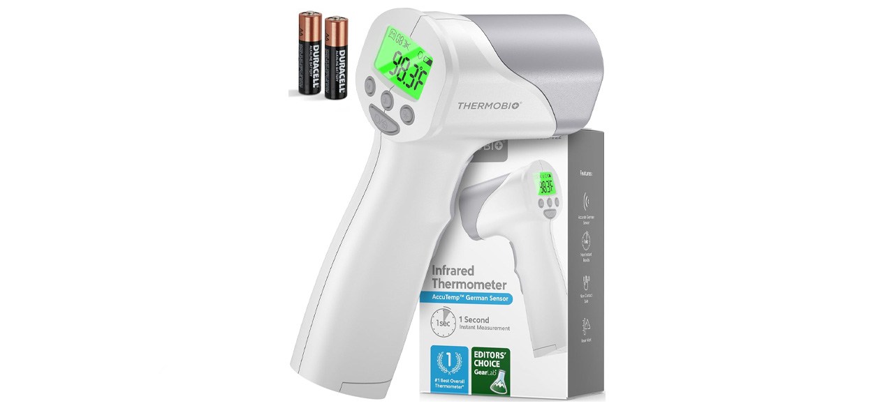 THERMOBIO Medical Grade Heavy Duty Touchless Infrared Forehead Thermometer