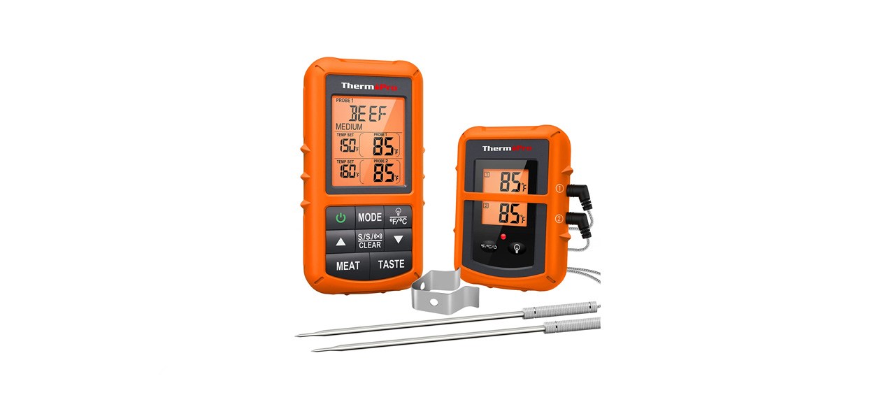 Grillaholics Wireless Digital Meat Thermometer