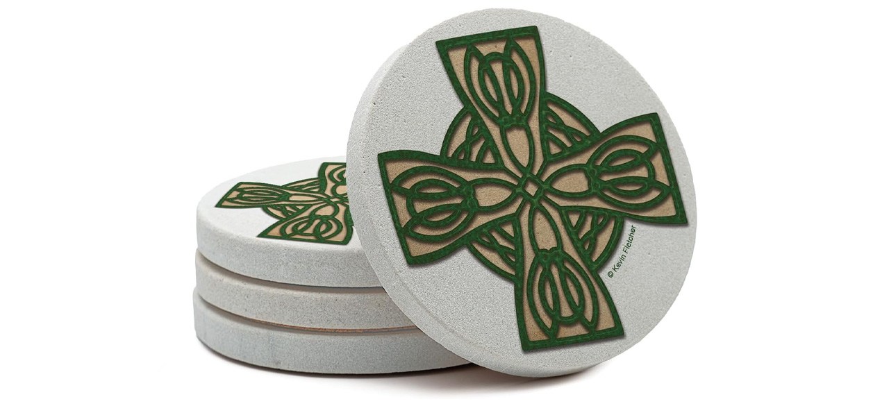 Best Thirstystone Celtic Cross Coaster Set
