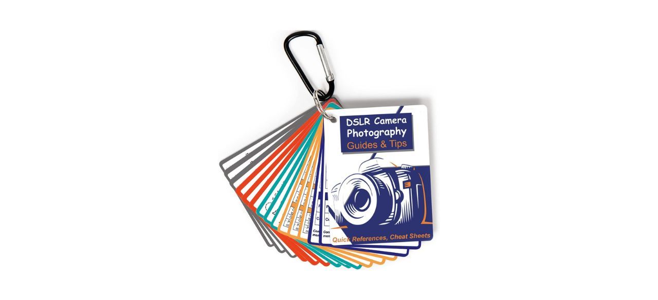 Tip Info DSLR Cheat Sheet Cards