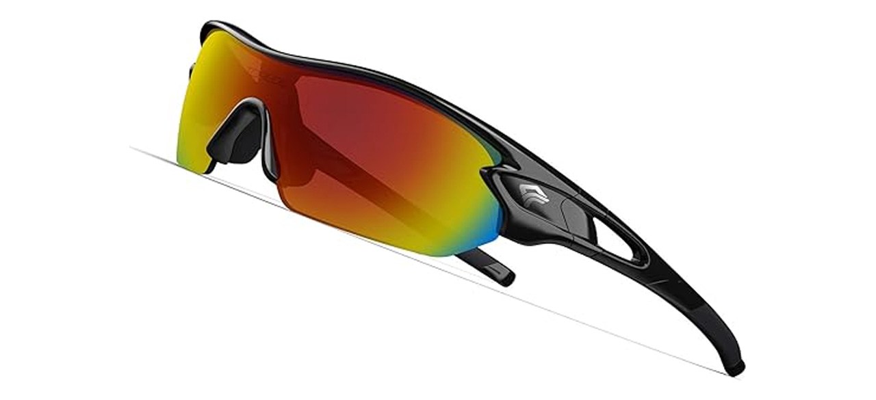 Torege Polarized Sports Sunglasses  w/Interchangeable Lenses