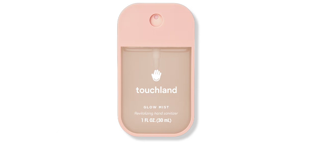 Desinfectante de manos revitalizante Touchland Glow Mist con agua de rosas
