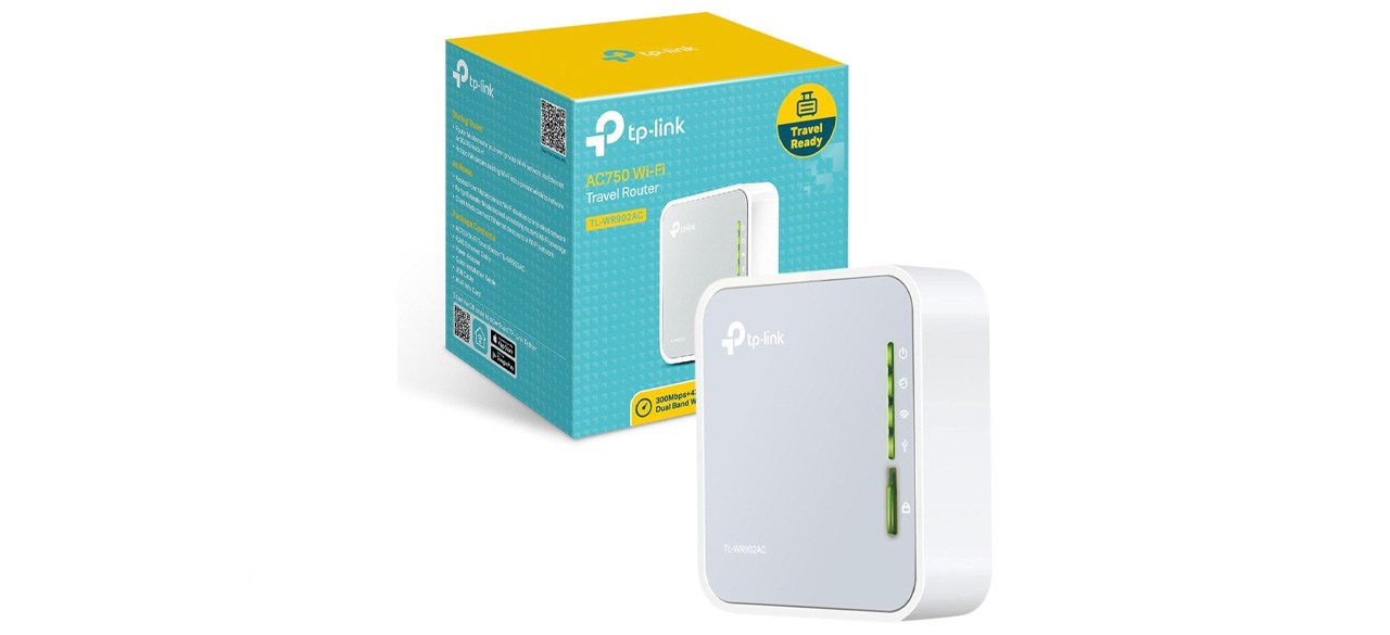 Roteador de viagem Nano portátil sem fio TP-Link AC750