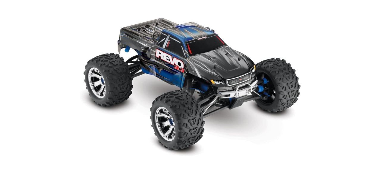 最佳Traxxas Revo 1_10规模四驱车硝基动力怪物卡车