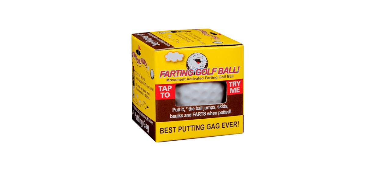 Best Trick Golf Ball That Jumps, Wobbles, and Farts Best Trick Golf Ball That Jumps, Wobbles, and Farts