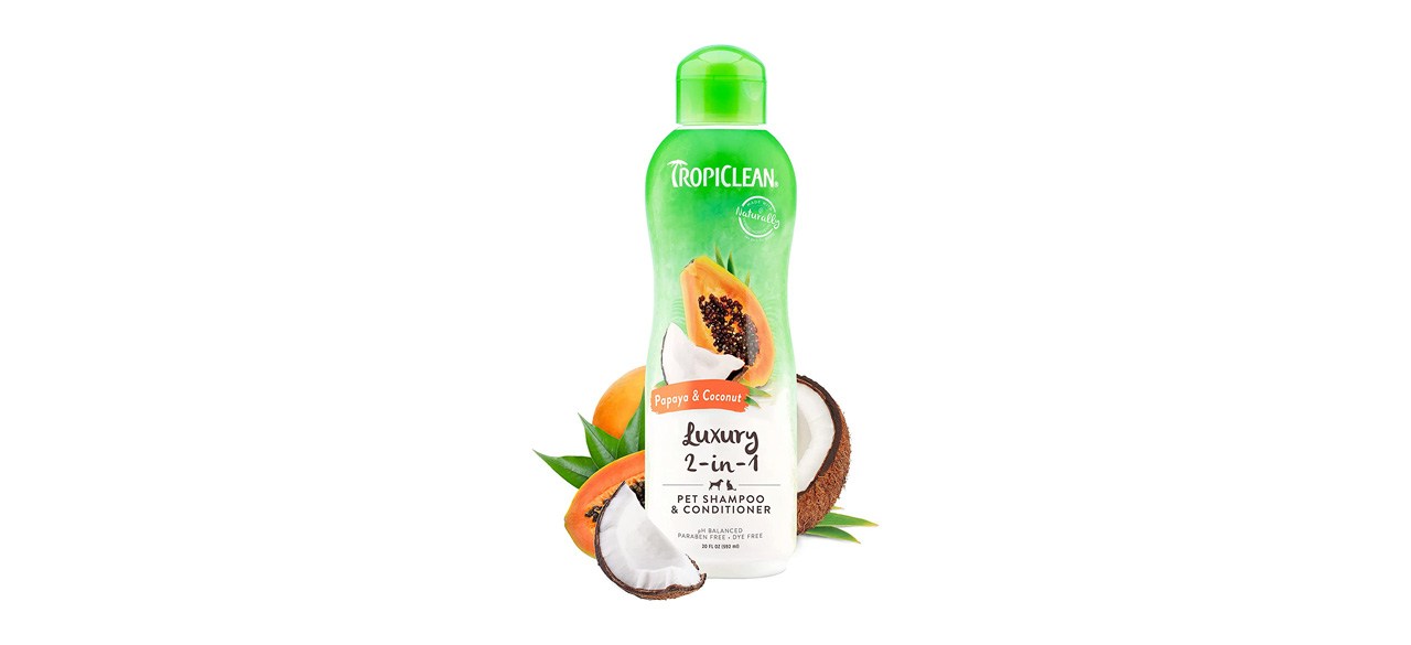 Best Tropiclean Papaya and Coconut Luxury 2-in-1 Pet Shampoo And Conditioner