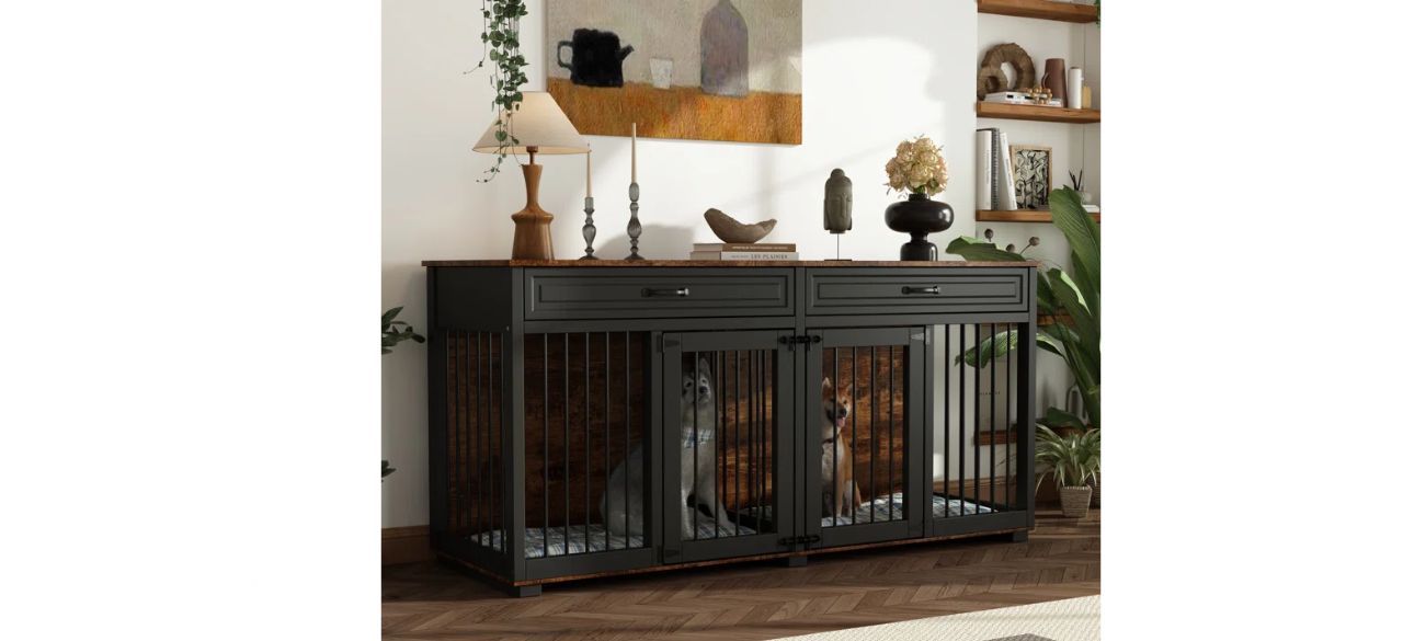 Tucker Murphy Pet Dorilal Large Dog Crate Furniture