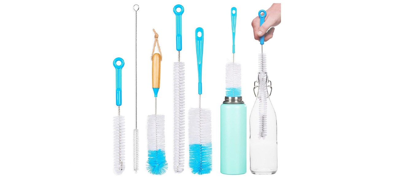 Turbo Microfiber Bottle Brush Cleaner Pack