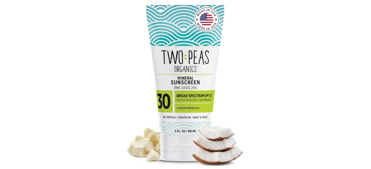 Two Peas Organics Mineral Sunscreen SPF 30 Lotion