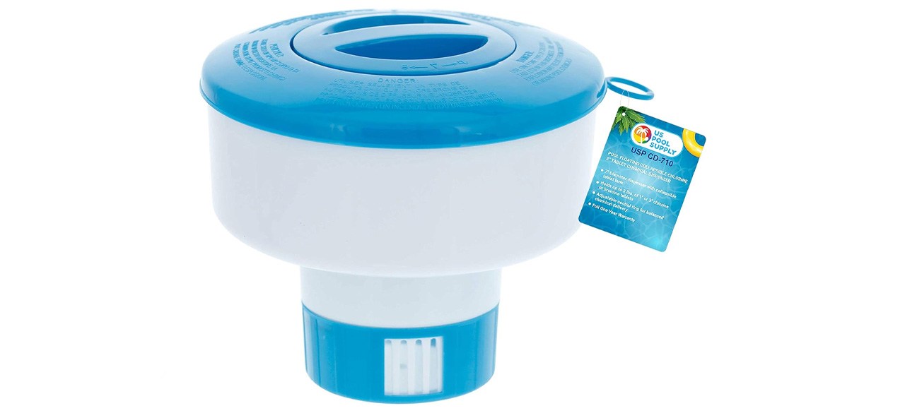 U.S. Pool Supply Pool Floating Collapsible Chemical Dispenser