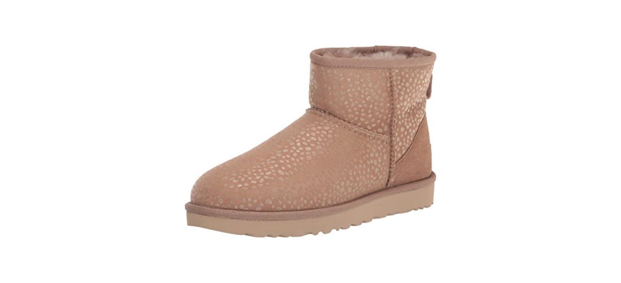 Best UGG Womens Classic Mini Sparkle Sports Fashion Boot 31% off