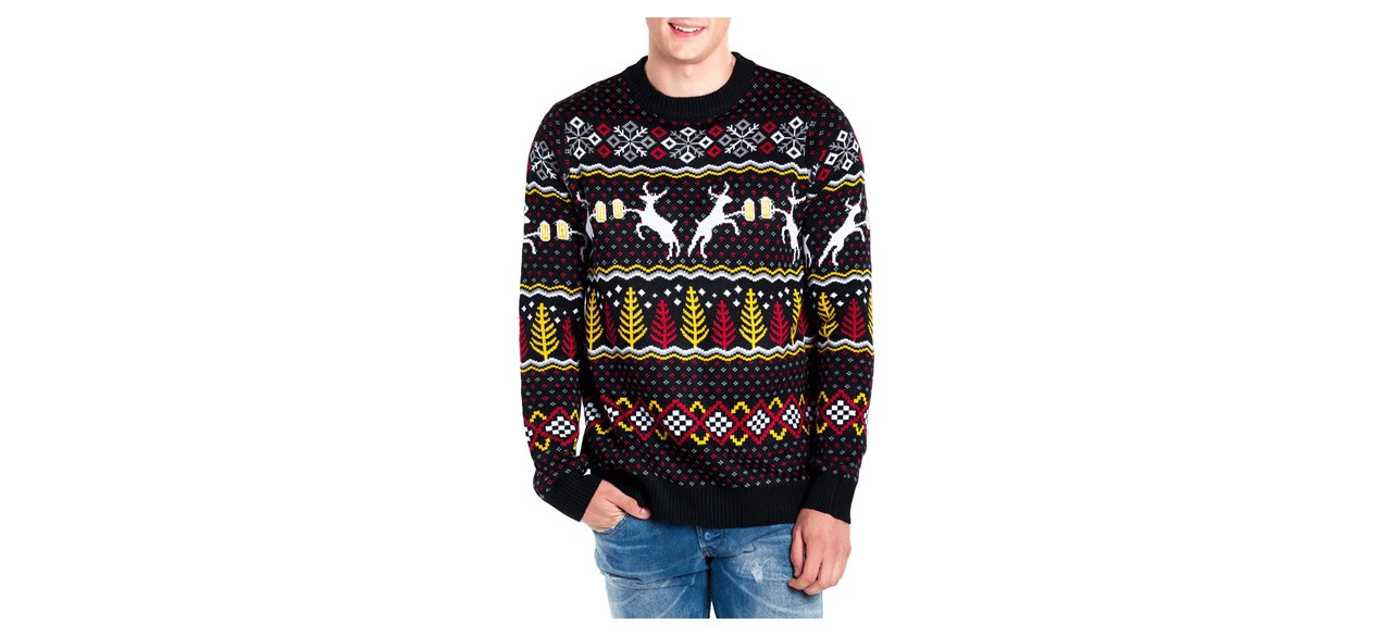 Best Tipsy Elves Caribrew Ugly Christmas Sweater