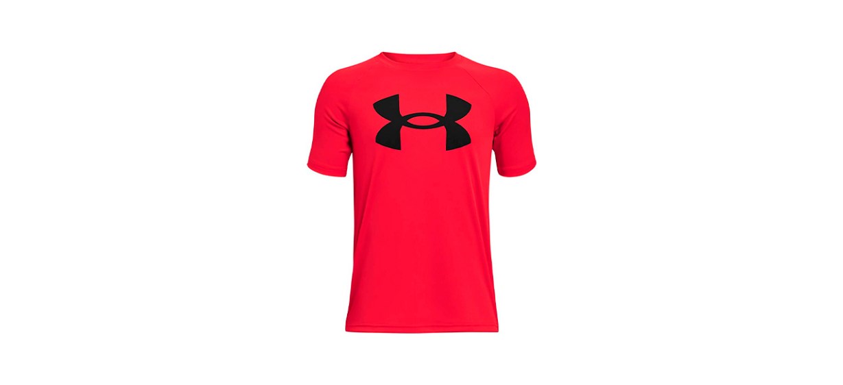 Best Under Armour Boys' Tech Big Logo Short-Sleeve T-Shirt