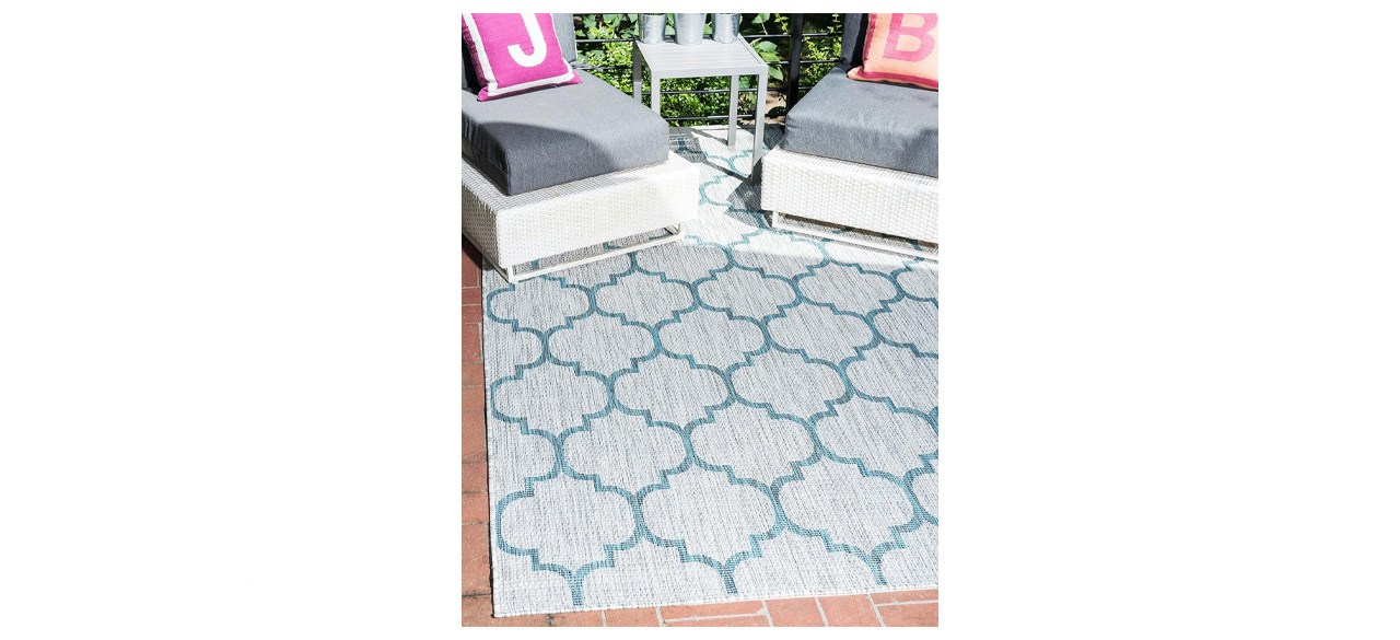 Unique Loom Outdoor Trellis Collection Area Rug