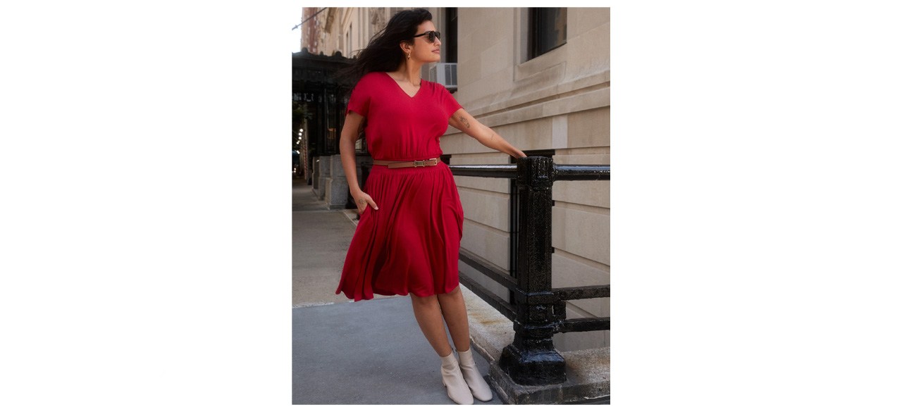 Universal Standard 12-Minetta Liquid Jersey Dress