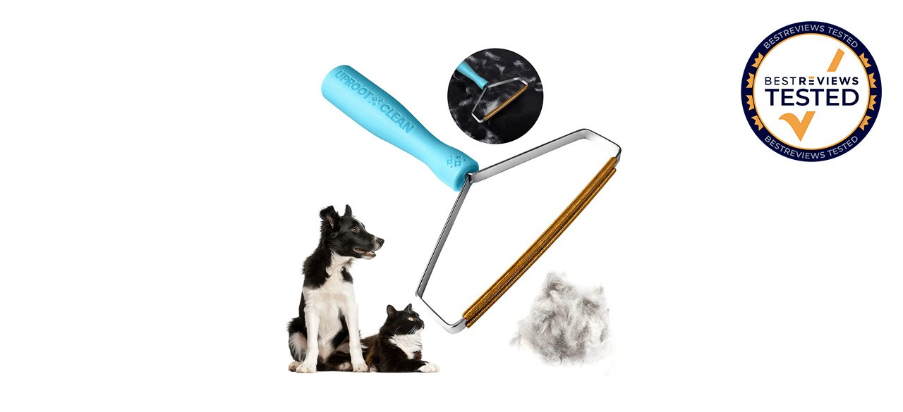 Uproot Cleaner Pro Pet Hair Remover on white background