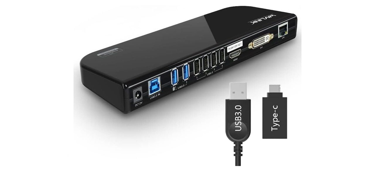 USB hubs with DisplayLink technology