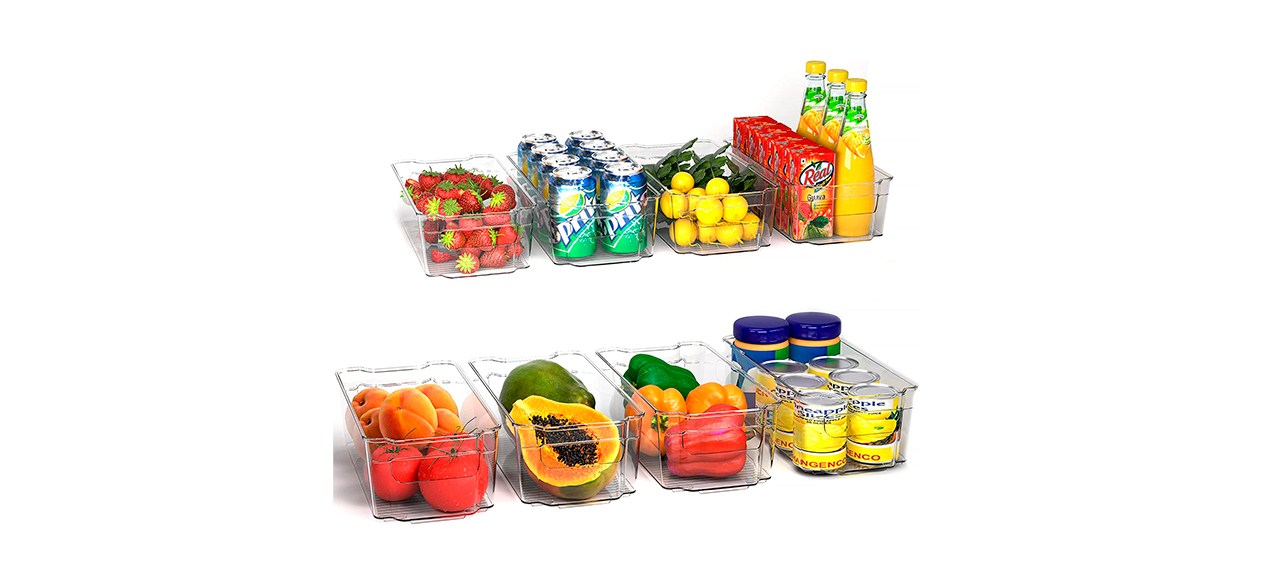 Best Utopia Home Fridge Organizer Storage Bins