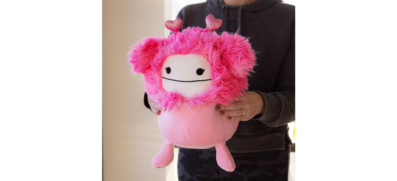 Best Squishmallows Caparinne the Bigfoot Valentine's Day Plush