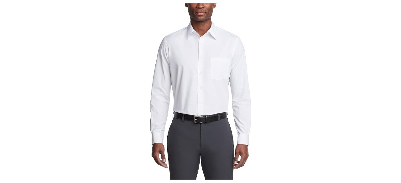 Van Heusen Men's Dress Shirt Regular Fit