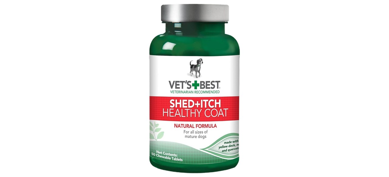 Vet's Best Healthy Coat Shed & Itch Relief Dog Supplements