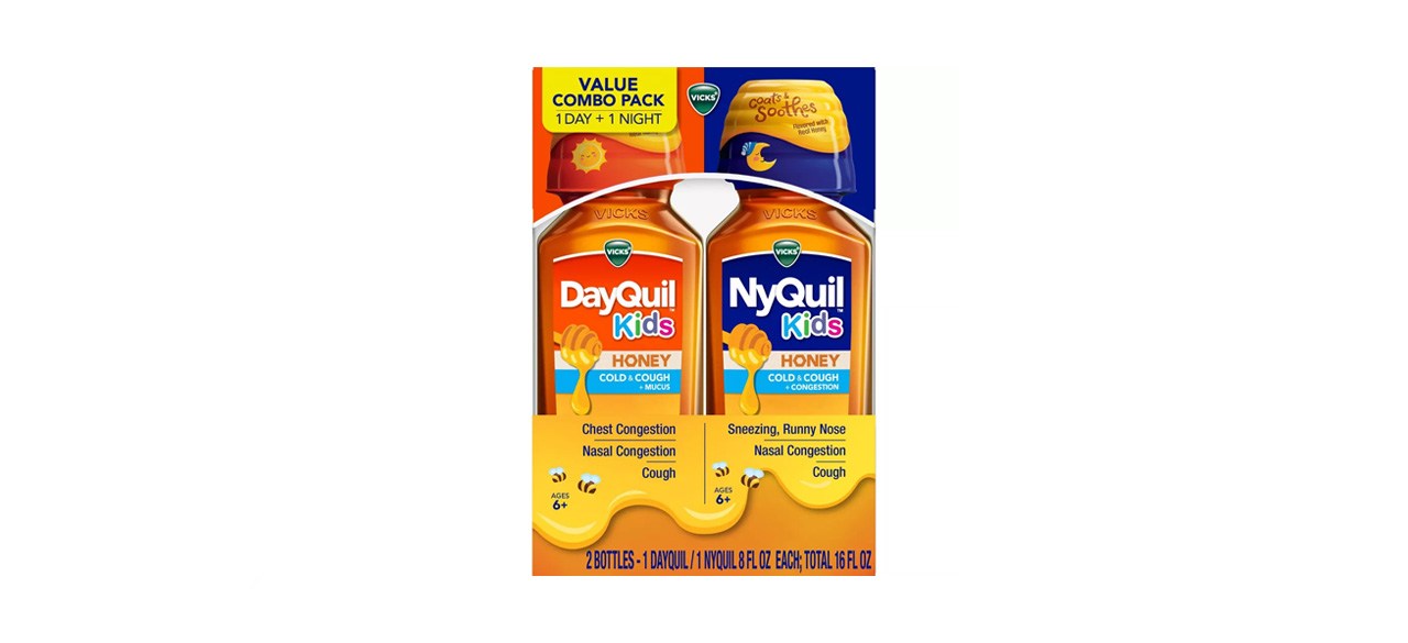 best Vicks DayQuil and NyQuil Kids’ Cold and Cough Plus Mucus Relief