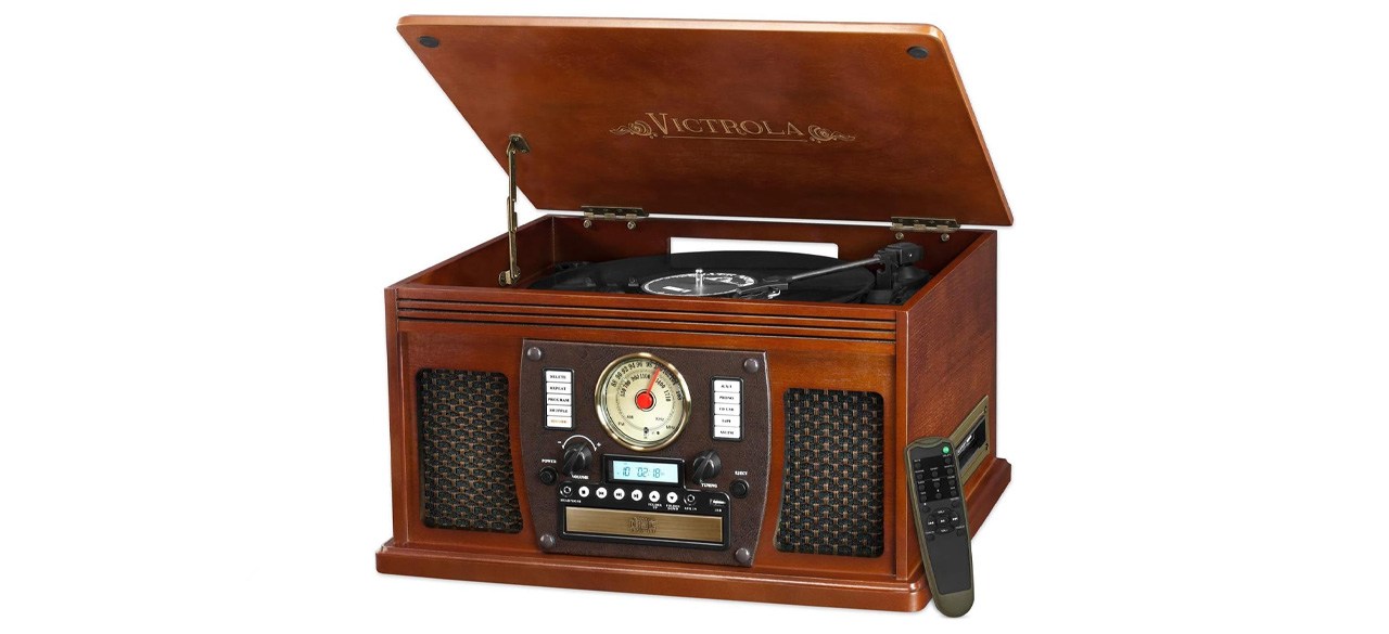 Victrola 8-in-1 Bluetooth Record Player
