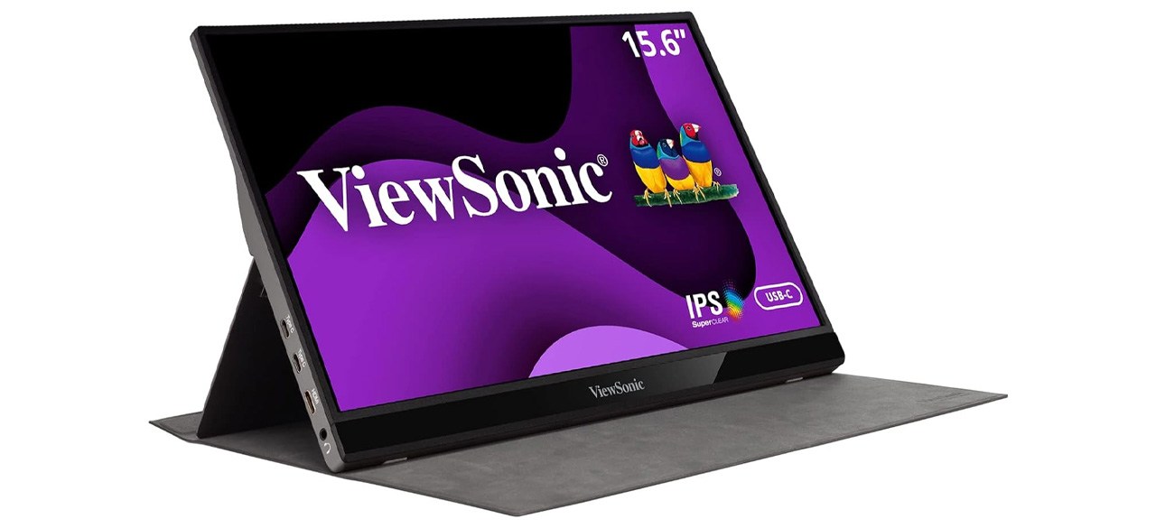 ViewSonic 15.6-Inch Portable Monitor With Full HD 1080p Display