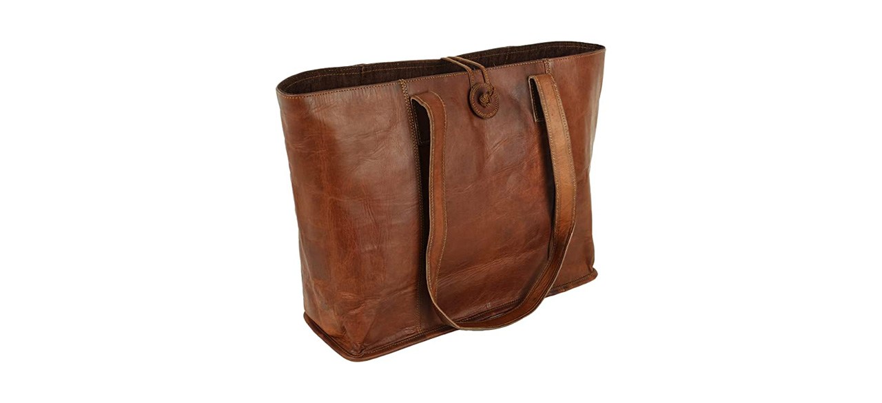 Best Vintage Crafts Leather Tote Bag